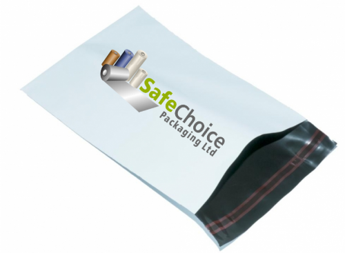 Printed mailing bag with logo